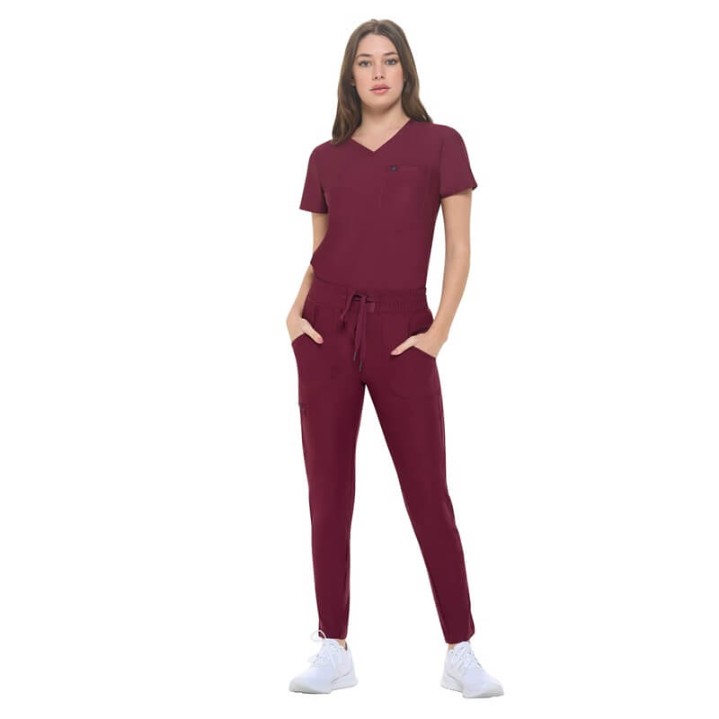 Natural Uniforms Women’s Ultra Stretch Form Fitting Scrub Set — Style 8600SET