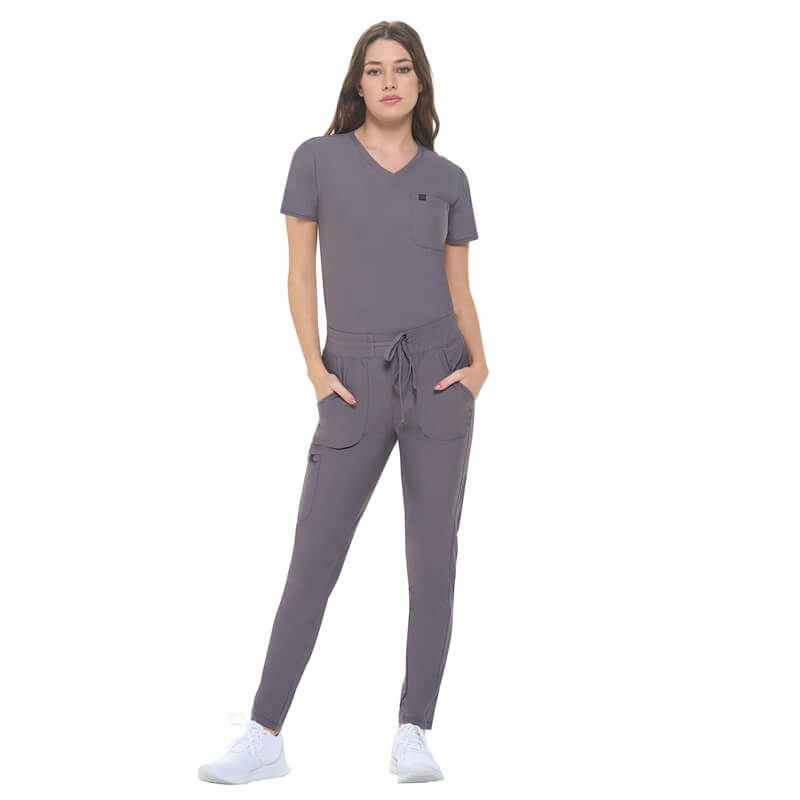 Natural Uniforms Women’s Ultra Stretch Form Fitting Scrub Set — Style 8600SET