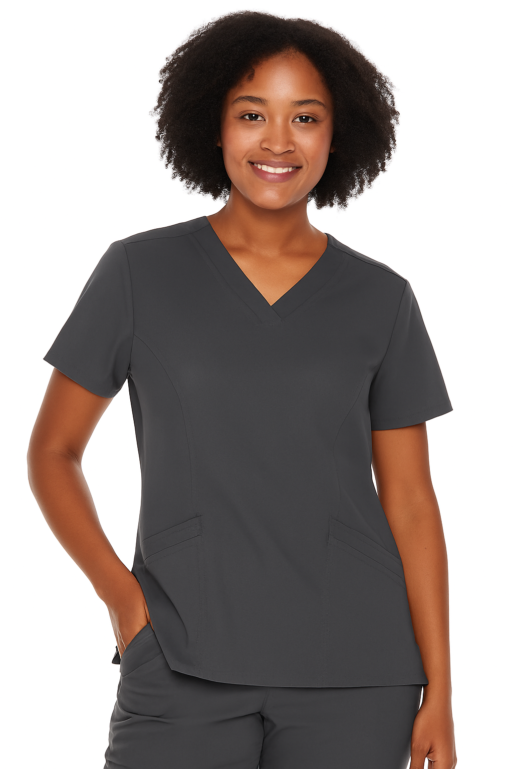 MediChic Style MI4121 Women’s Eleanor V-Neck Scrub Top