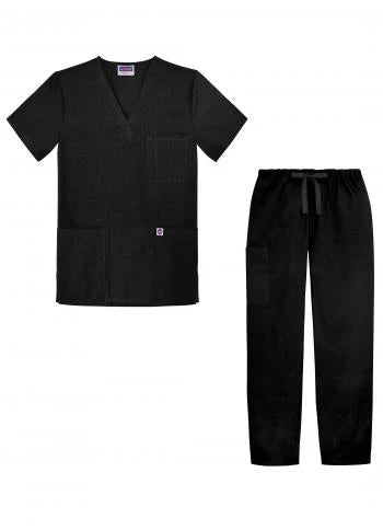 Sivvan Style S8400 Unisex V-Neck Drawstring Pant Scrub Set